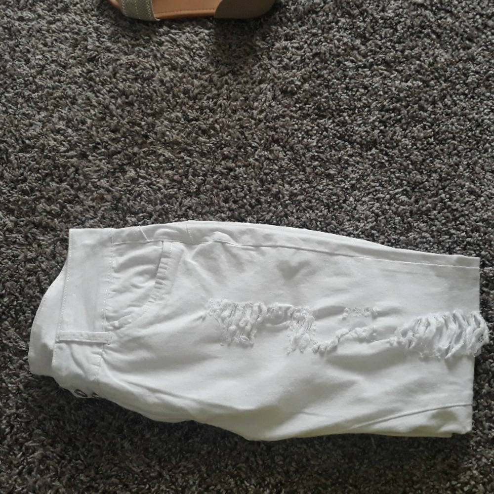 White denim Ella Jeans size 14.